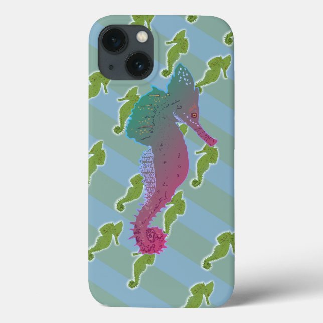 Seahorses , Apple iPhone X, Tough Xtreme Case-Mate iPhone Case (Back)