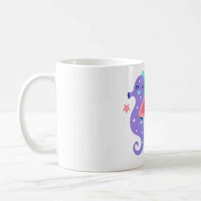 Seahorses Coffee Mug (Left)