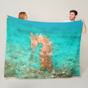 Seahorses Fleece Blanket