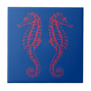 Seahorses Tile