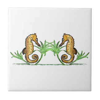 Seahorses Tile