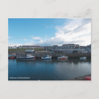 Seahouses Harbour - Postcard