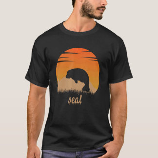 Seal Animal Hot In The Mounta In Nature T-Shirt