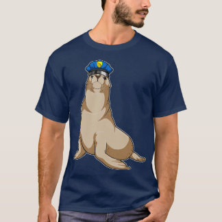 Seal as Police officer T-Shirt