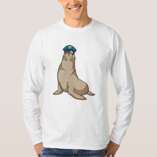 Seal as Police officer T-Shirt