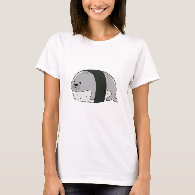 Seal as Sushi T-Shirt (Front)