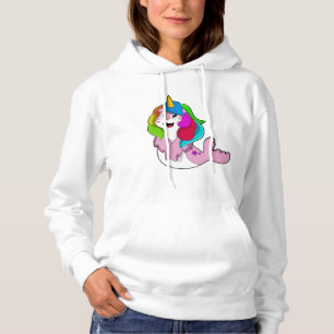 Seal as Unicorn Hoodie