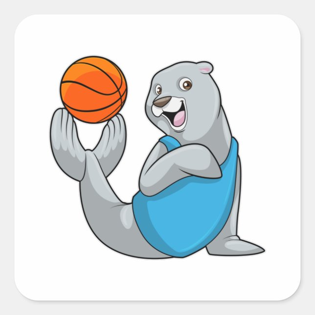 Seal at Basketball Sports (Front)