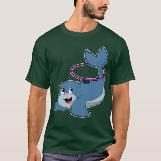 Seal at Fitness with Fitness tires T-Shirt