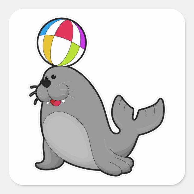 Seal at Water sports with Water polo (Front)