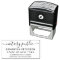 Seal black white notary public state typography