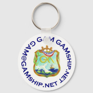 seal blue keychain