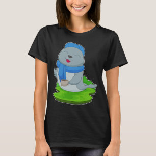 Seal Coffee Cup T-Shirt