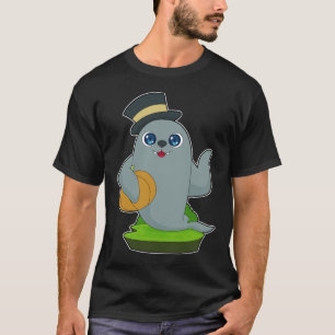 Seal Halloween Pumpkin T-Shirt