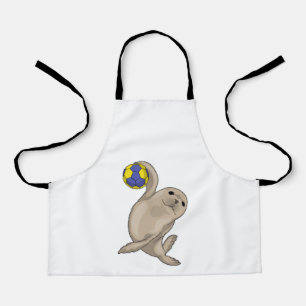 Seal Handball player Handball Apron