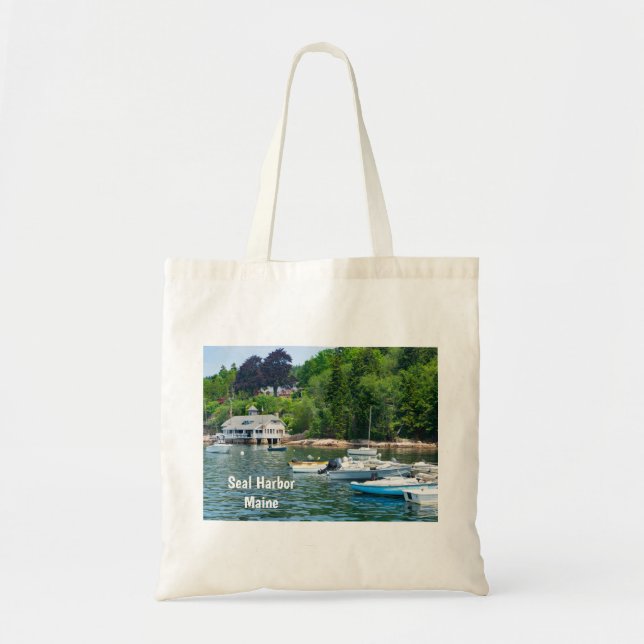 Seal Harbour in Maine Tote Bag (Front)