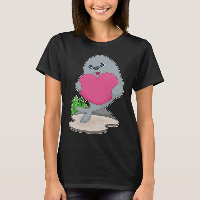 Seal Heart T-Shirt (Front)