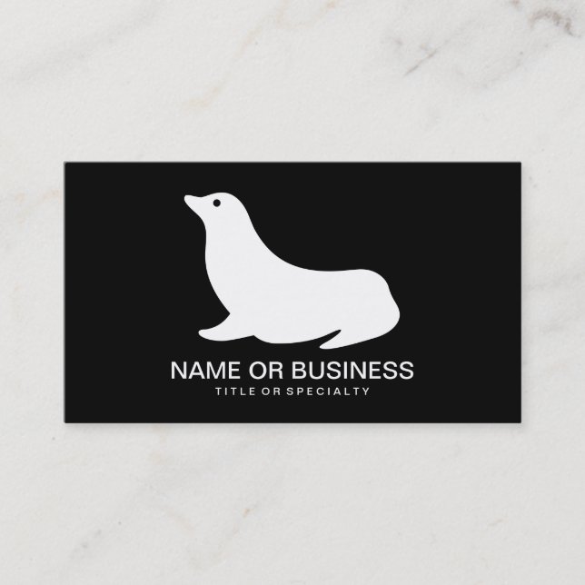 seal icon business card (Front)