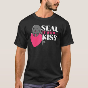 Seal It With A Kiss Seal Whisperer Animal Marine B T-Shirt