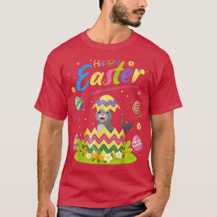 Seal Lover Funny Easter Egg Seal Happy Easter  T-Shirt