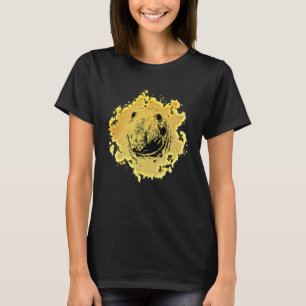 Seal Motif Sea Lions Ocean Animals Colourful Seals T-Shirt