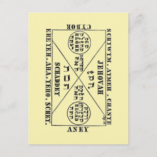 Seal of Air Occult Postcard