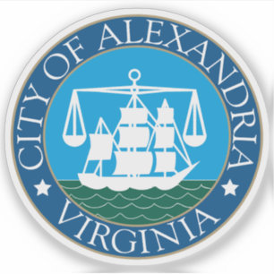 Seal of Alexandria, Virginia, USA