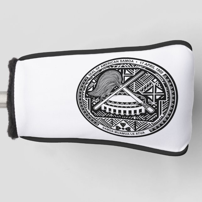 Seal of American Samoa Golf Head Cover (Front)