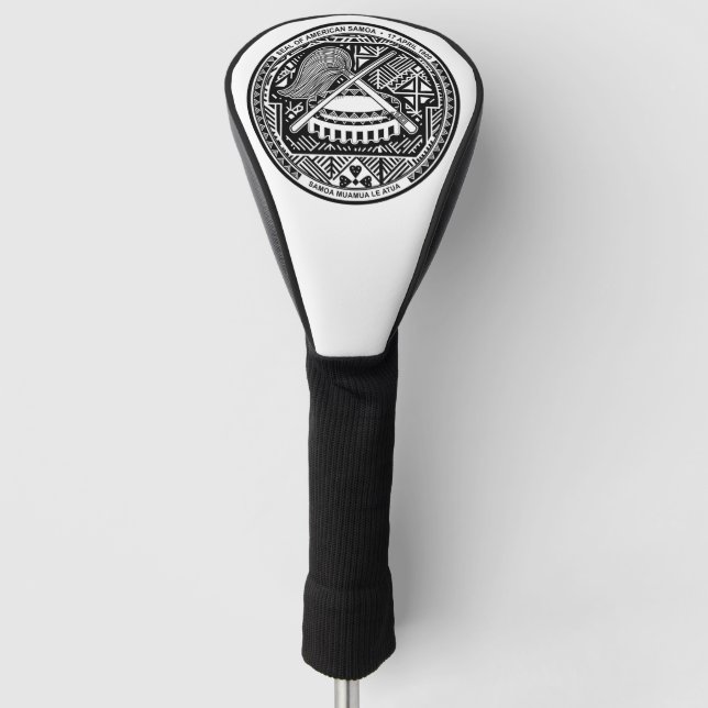 Seal of American Samoa Golf Head Cover (Front)