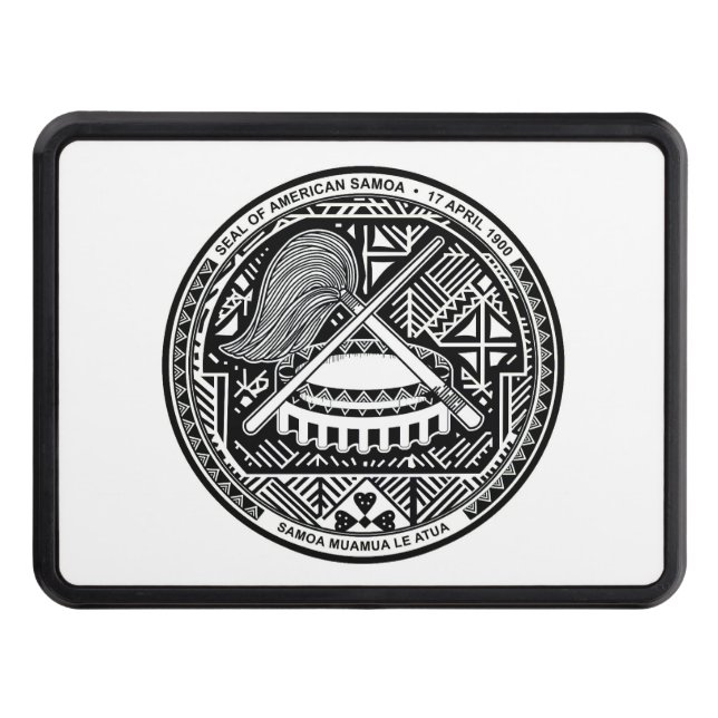 Seal of American Samoa Hitch Cover (Front)