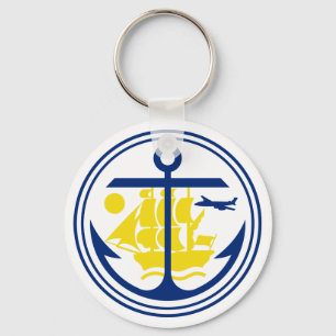Seal of Anchorage Keychain