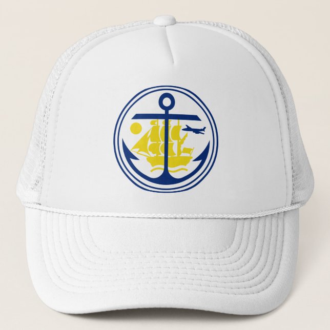 Seal of Anchorage Trucker Hat (Front)