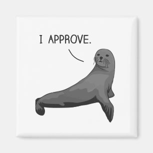 Seal of Approval Magnet