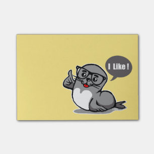 Seal of approval post-it notes