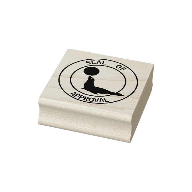 Seal of Approval Rubber Stamp (Stamp)