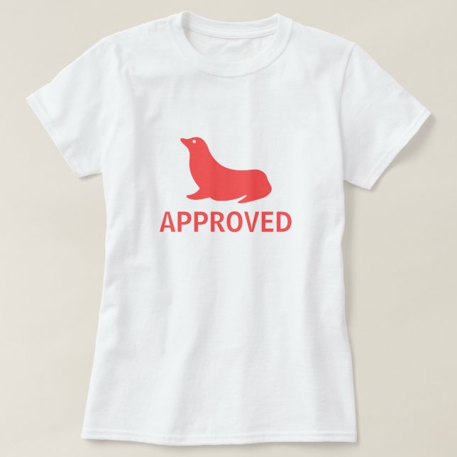 Seal of Approval T-Shirt (Design Front)