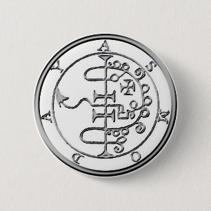Seal of Asmoday Asmodeus 2 Inch Round Button