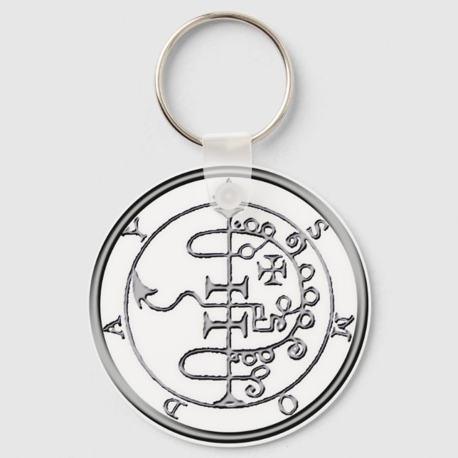 Seal of Asmoday Asmodeus Keychain (Front)