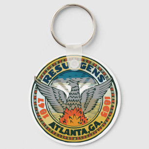 Seal of Atlanta, Georgia Keychain