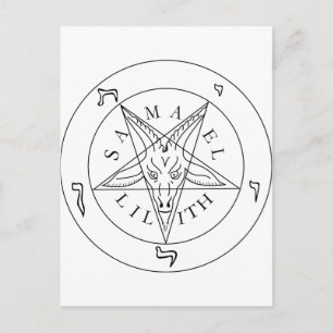 Seal of Baphomet Postcard