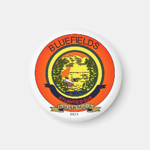 Seal of Bluefields, Nicaragua Magnet