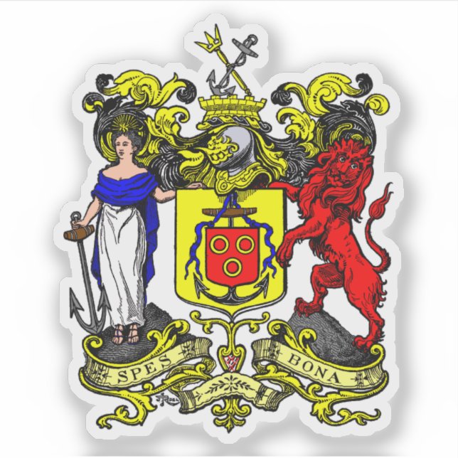 Seal of Cape Town, the Republic of South Africa (Front)