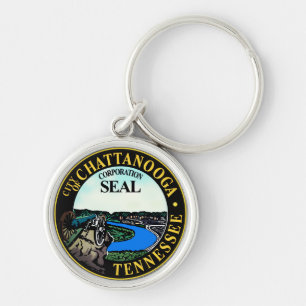 Seal of Chattanooga, Tennessee Keychain