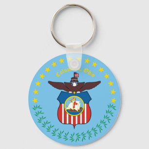 Seal of Columbus, Ohio Keychain