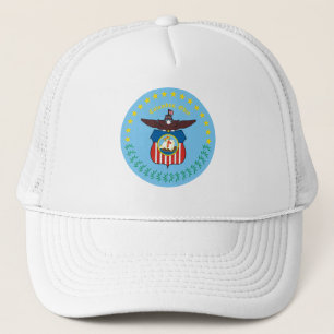 Seal of Columbus, Ohio Trucker Hat