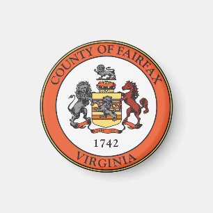 Seal of Fairfax County, Virginia Magnet