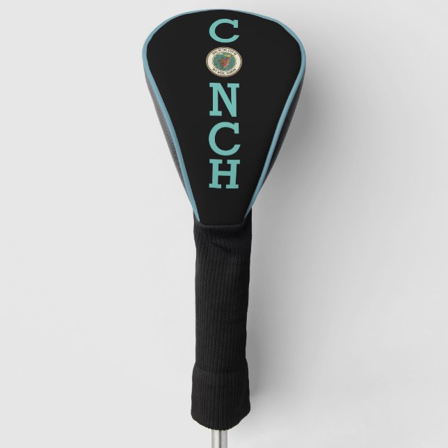 Seal of Key West, Florida Golf Head Cover (Front)