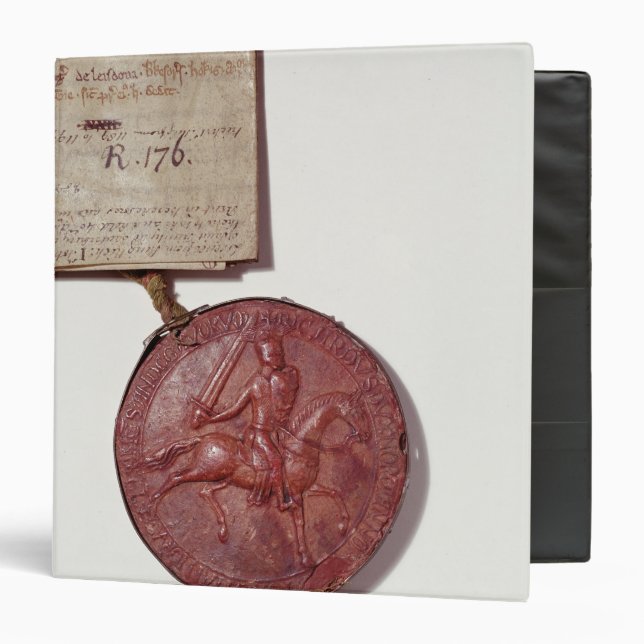 Seal of King Richard I Binder (Front/Inside)