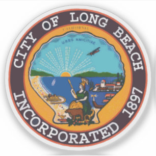 Seal of Long Beach, California, USA