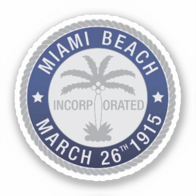 Seal of Miami Beach, Florida (Front)